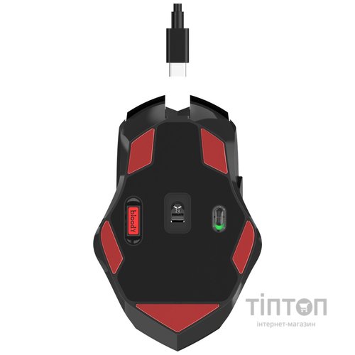 Миша бездротова Bloody R80 Plus Black