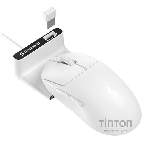 Миша бездротова Bloody SG5 White