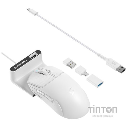 Миша бездротова Bloody SG5 White