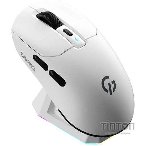 Мишка GamePro Genesis Airmaster Wireless/Bluetooth/USB White (GM167W)