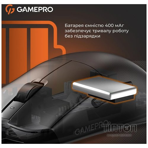 Мишка GamePro Genesis Wizard Wireless/Bluetooth/USB Black (GM160B)