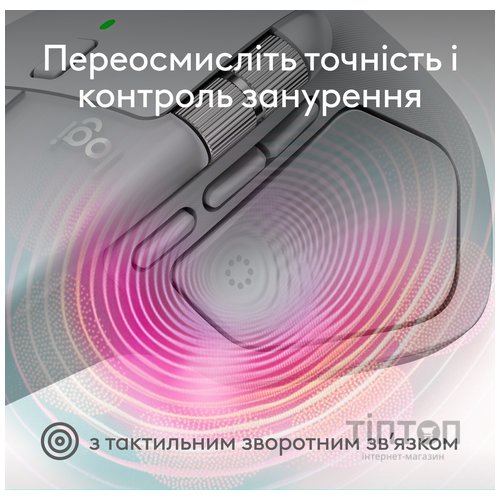 Миша бездротова Logitech MX Master 4 Pale Gray (910-007563)