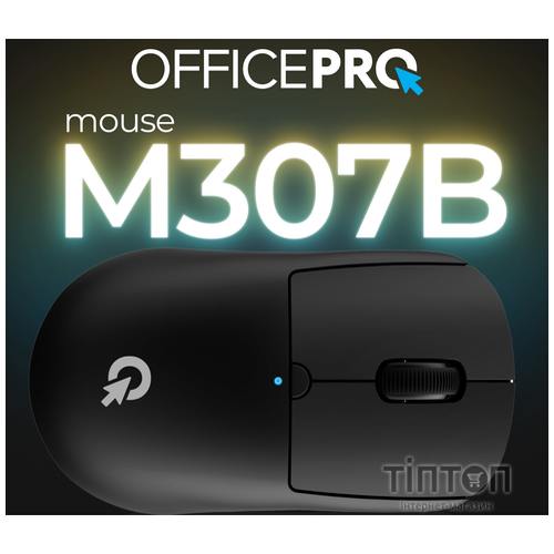 Мишка OfficePro M307B Silent Click Wireless/Bluetooth Black (M307B)