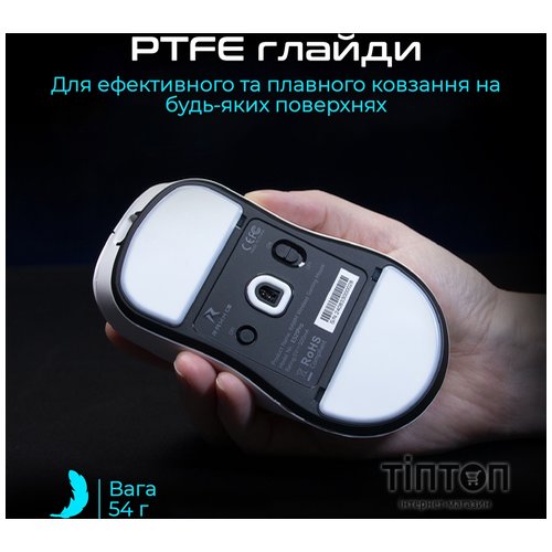 Миша бездротова RAWM ES21 White