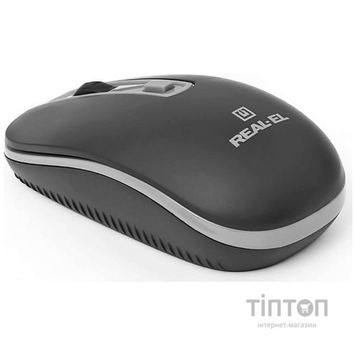 Миша бездротова REAL-EL RM-303 Black/Grey