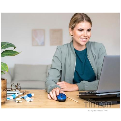 Мишка Trust Yvi+ Silent Eco Wireless Blue (24551)