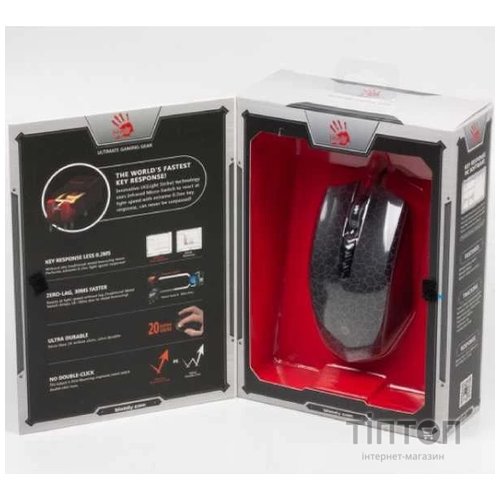 Миша Bloody A70A Crackle Black