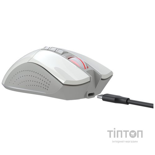 Миша Bloody R90 Plus Greyish White