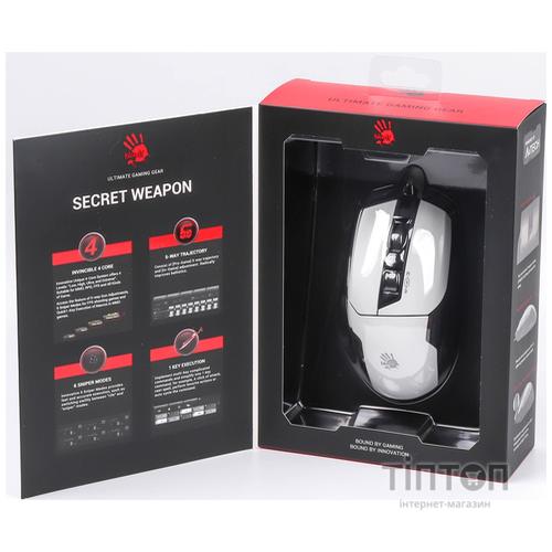 Миша Bloody W70 Max Panda White