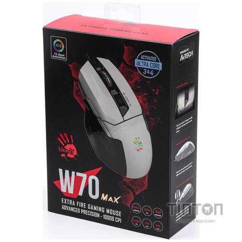 Миша Bloody W70 Max Panda White