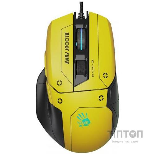 Миша Bloody W70 Max Punk Yellow