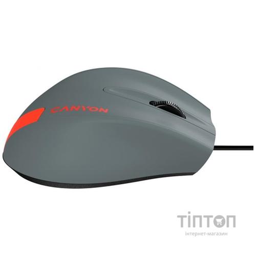 Миша Canyon M-11 Graphite/Red (CNE-CMS11DG)