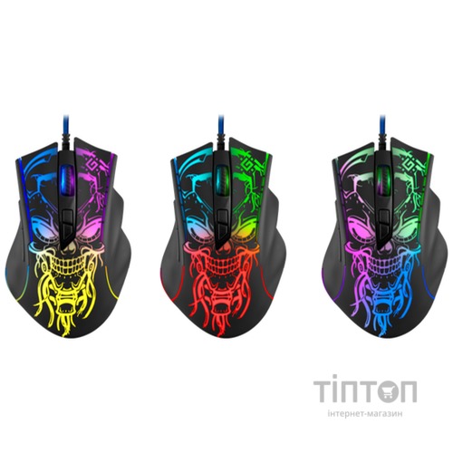 Миша DEFENDER (52928) Bulletstorm GM-928 7 кнопок, 7200 dpi