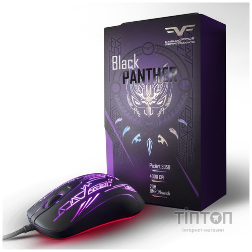 Миша Frime Black Panter USB (FMP18100)