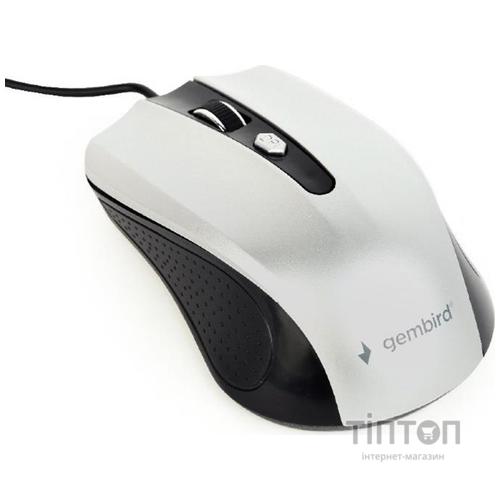 Мишка Gembird MUS-4B-01-BS USB Black-Gray (MUS-4B-01-BS)