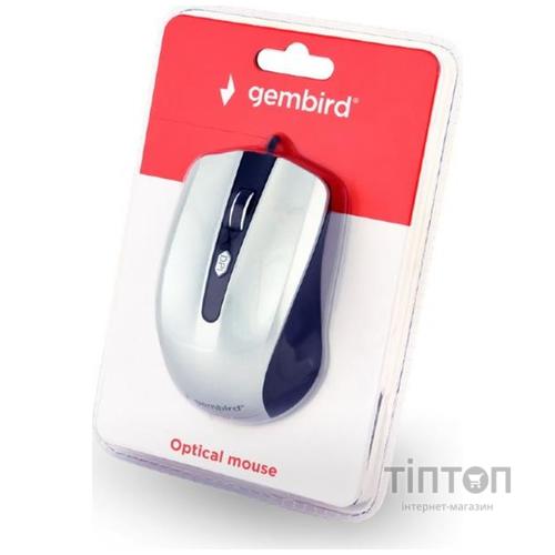 Мишка Gembird MUS-4B-01-BS USB Black-Gray (MUS-4B-01-BS)