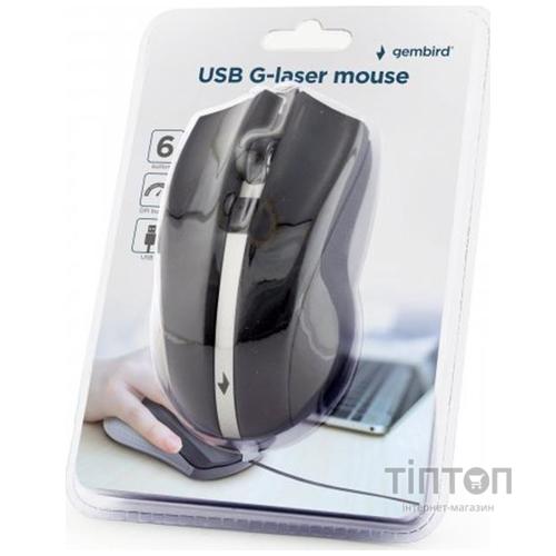 Мишка Gembird MUS-GU-02 USB Black (MUS-GU-02)