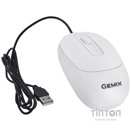 Миша Gemix GM145 White (GM145 white)