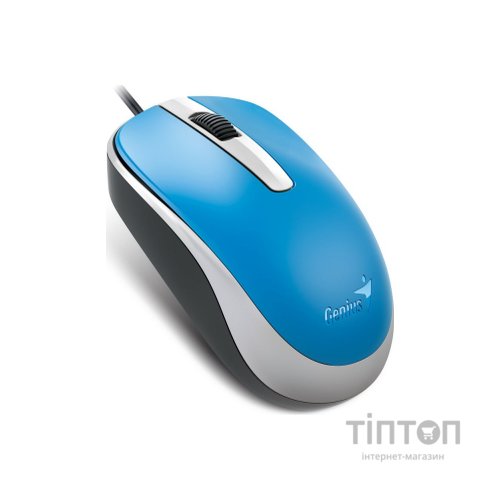 Миша Genius DX-120 блакитна, USB