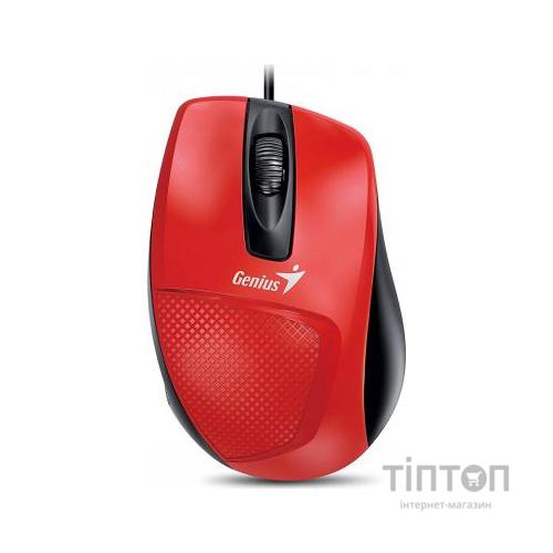 Миша Genius DX-150X чорно-червона, USB