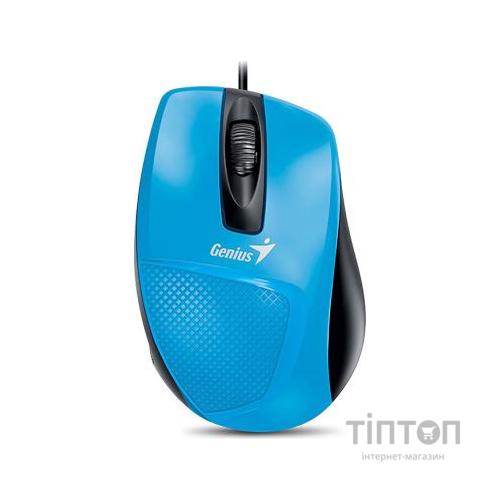 Миша Genius DX-150X чорно-синя, USB
