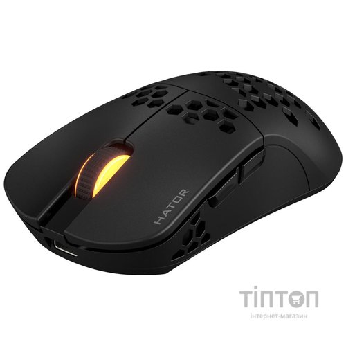 Мишка Hator Stellar Wireless/Bluetooth/USB Black (HTM650)
