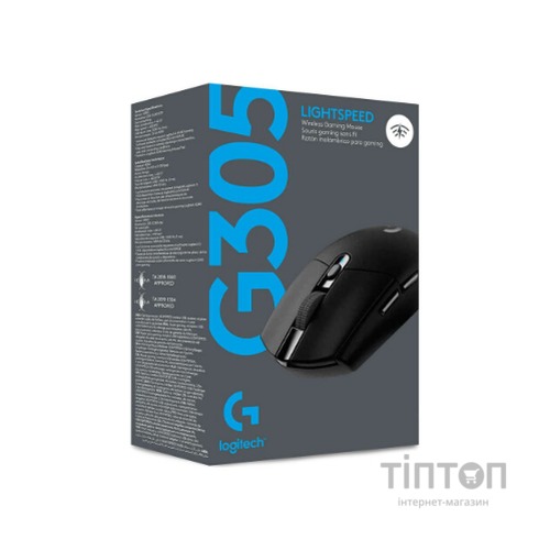 Миша Logitech Wireless Gaming Mouse G305 Black