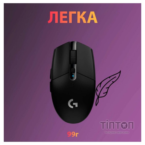 Миша Logitech Wireless Gaming Mouse G305 Black