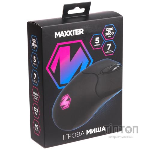 Миша Maxxter Instant 603 Black USB