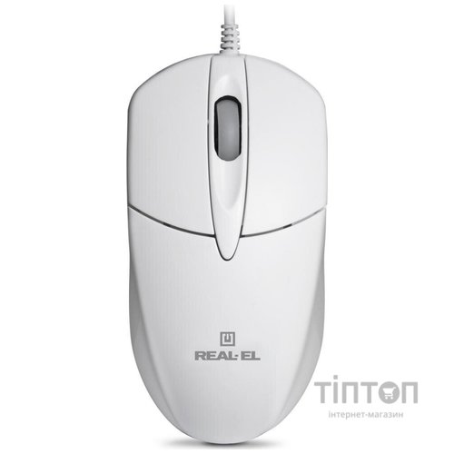 Миша REAL-EL RM-211 White (EL123200014)