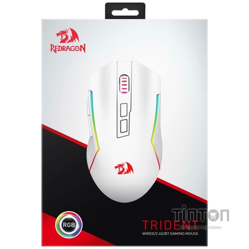Миша Redragon Trident White (71864)
