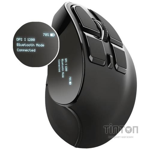 Миша Trust Voxx Rechargeable Ergonomic Wireless Black (23731)