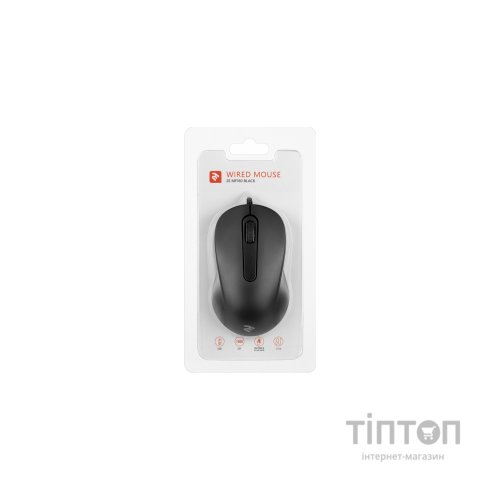 Мишка 2E MF160 USB Black (2E-MF160UB)