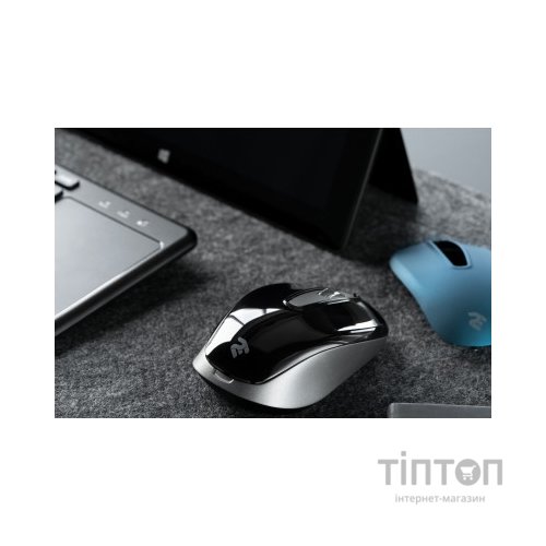 Мишка 2E MF2020 Wireless Black-Blue (2E-MF2020WC)