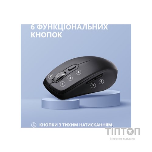 Мишка 2E MF225 Silent Wireless/Bluetooth Black (2E-MF225WBK)