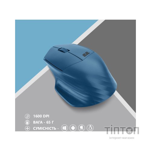 Мишка 2E MF280 Silent Wireless/Bluetooth Blue (2E-MF280WBL)
