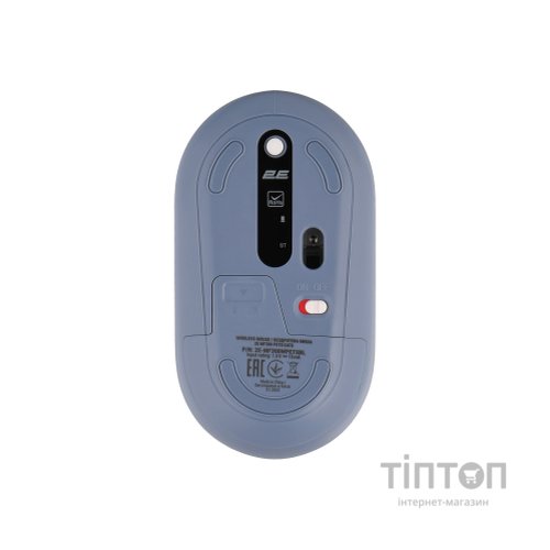 Мишка 2E MF300 PETSCATS Silent Wireless/Bluetooth Blue (2E-MF300WPETSBL)
