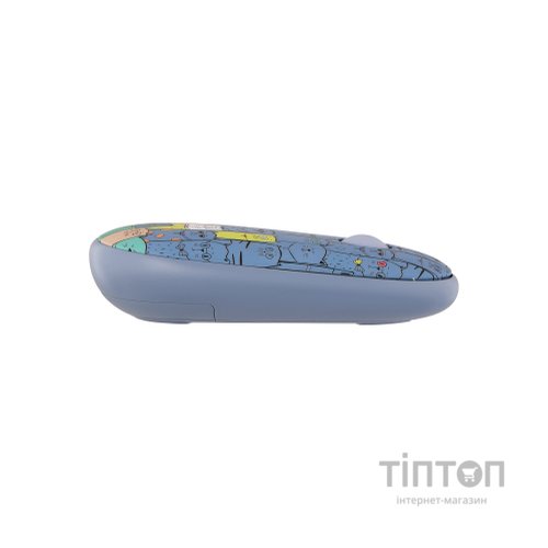 Мишка 2E MF300 PETSCATS Silent Wireless/Bluetooth Blue (2E-MF300WPETSBL)