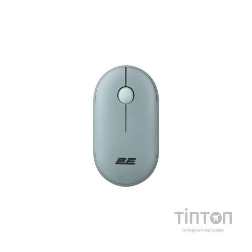 Мишка 2E MF300 Silent Wireless/Bluetooth Ashen Green (2E-MF300WGN)