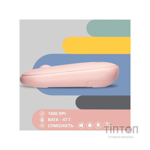 Мишка 2E MF300 Silent Wireless/Bluetooth Mallow Pink (2E-MF300WPN)
