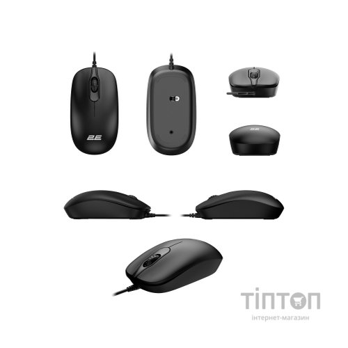 Мишка 2E MF405 USB Black (2E-MF405UBK)