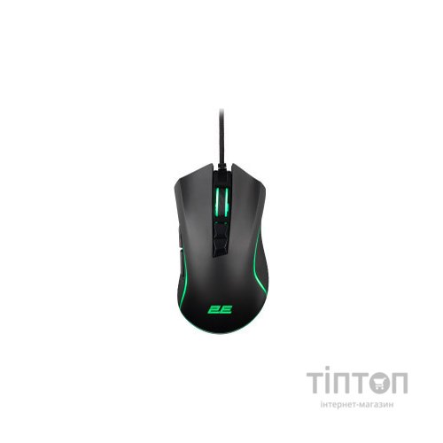 Мишка 2E MG340 RGB USB Black (2E-MG340UB)