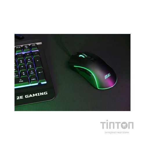 Мишка 2E MG340 RGB USB Black (2E-MG340UB)