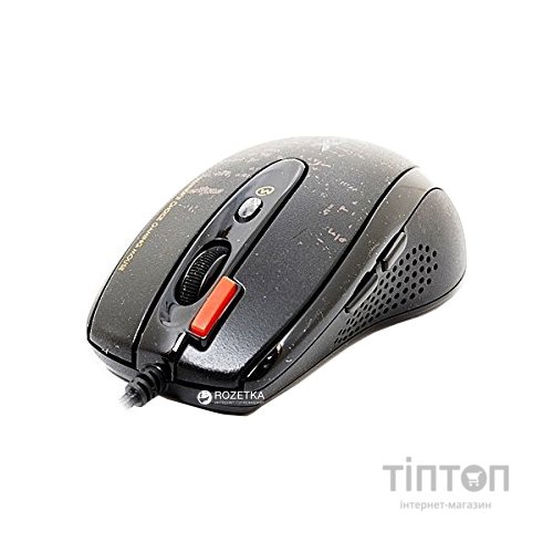 Мишка A4-Тech F5 чорна, USB