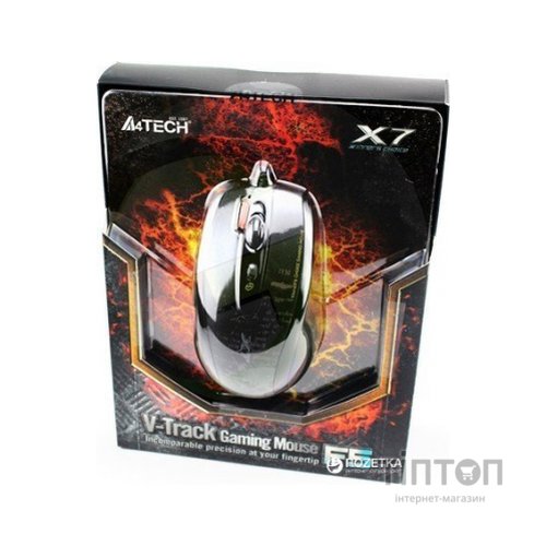 Мишка A4-Тech F5 чорна, USB