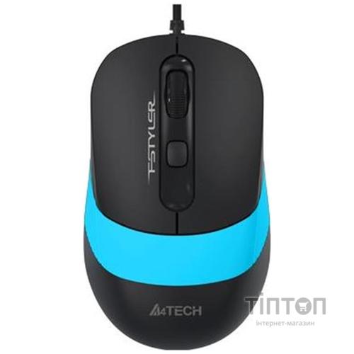 Мишка A4-Tech Fstyler FM10, 4 кн., 1600 dpi, чорно-блакитна (FM10 (Blue))