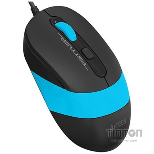 Мишка A4-Tech Fstyler FM10, 4 кн., 1600 dpi, чорно-блакитна (FM10 (Blue))