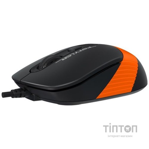 Мишка A4-Tech Fstyler FM10, 4 кн., 1600 dpi, чорно-помаранчева (FM10 (Orange))