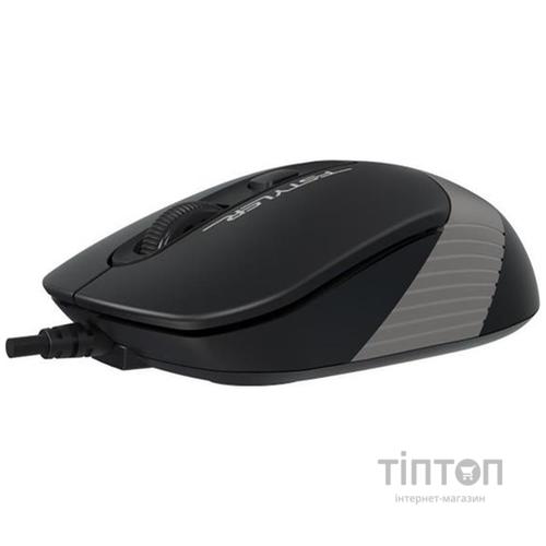 Мишка A4-Tech Fstyler FM10, 4 кн., 1600 dpi, чорно-сіра (FM10 (Grey))