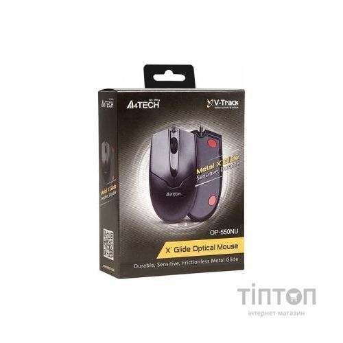 Мишка A4-Tech OP-550NU-1 чорна, USB